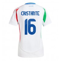 Fotbalové Dres Itálie Bryan Cristante #16 Dámské Venkovní ME 2024 Krátký Rukáv